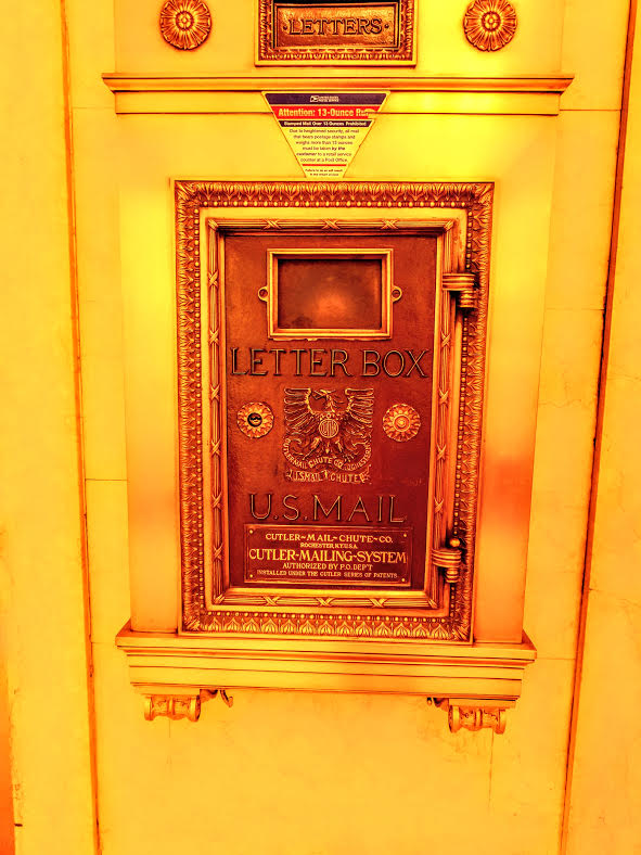 Letterbox at the Roosevelt Hotel in NYC (photo by Christina Kinsella)